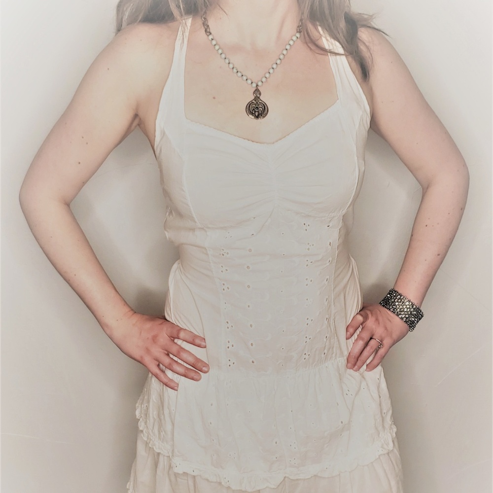 Sweet Little White Sundress